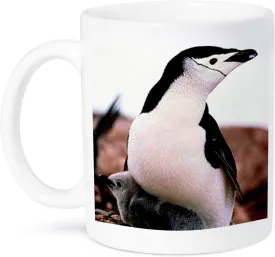 3dRose Chinstrap Penguin Mug, 11-Ounce