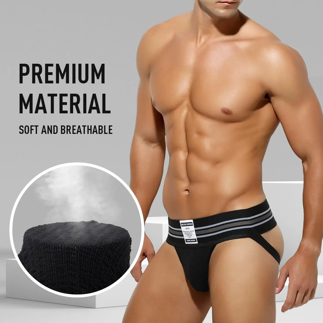 Arjen Kroos Jock Straps for Men Jockstrap Underwear Sexy Athletic Supporter