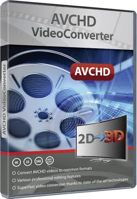 AVCHD Video Converter: Edit and Convert Files from over 50 Formats into any Video or Audio Format - Great Program for Video Cutting