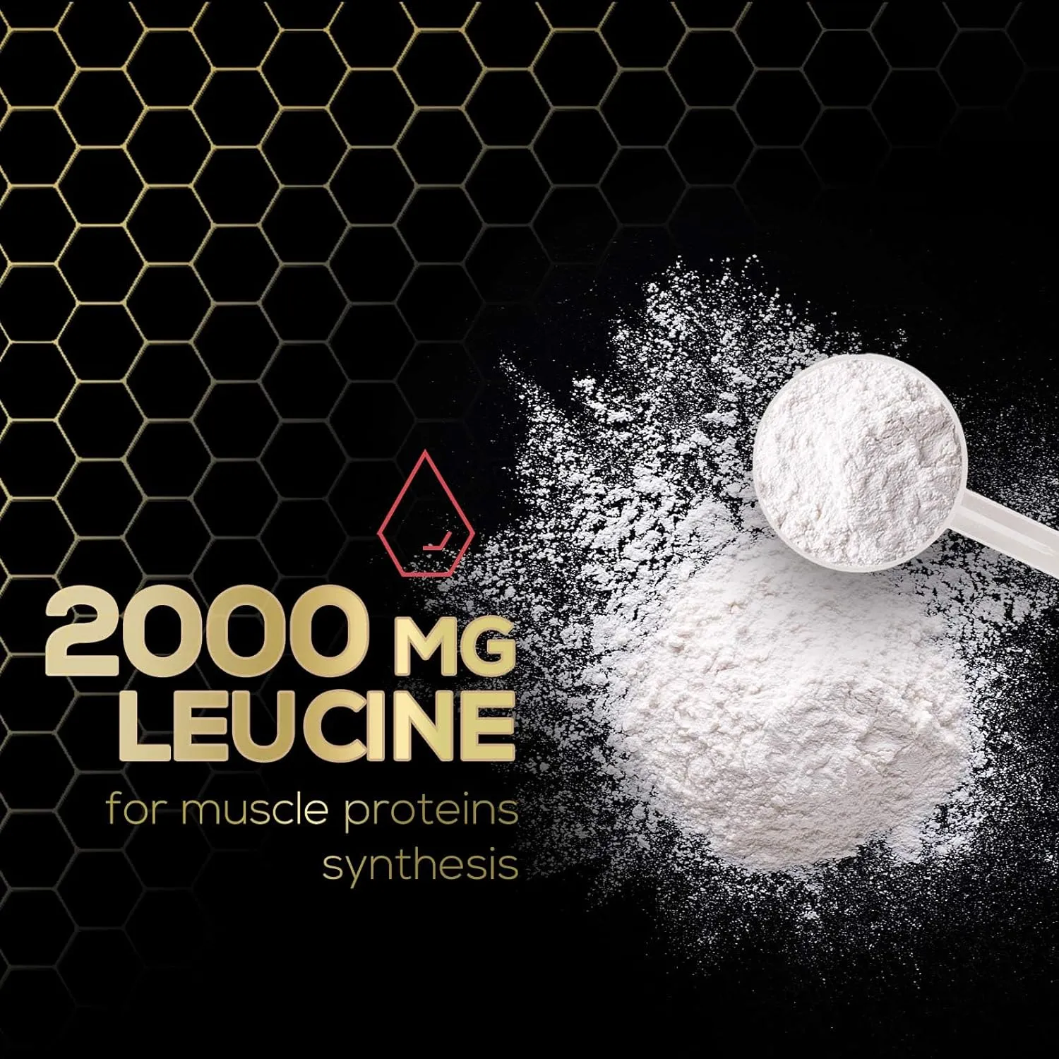 BCAA Powder - Post Workout Muscle Recovery Support Supplement, Pre Workout Energy 2:1:1 with Essential Amino Acids, Keto, Sugar-Free, 4g BCAAs plus 1g Glutamine per Serving, Watermelon - 45 Servings