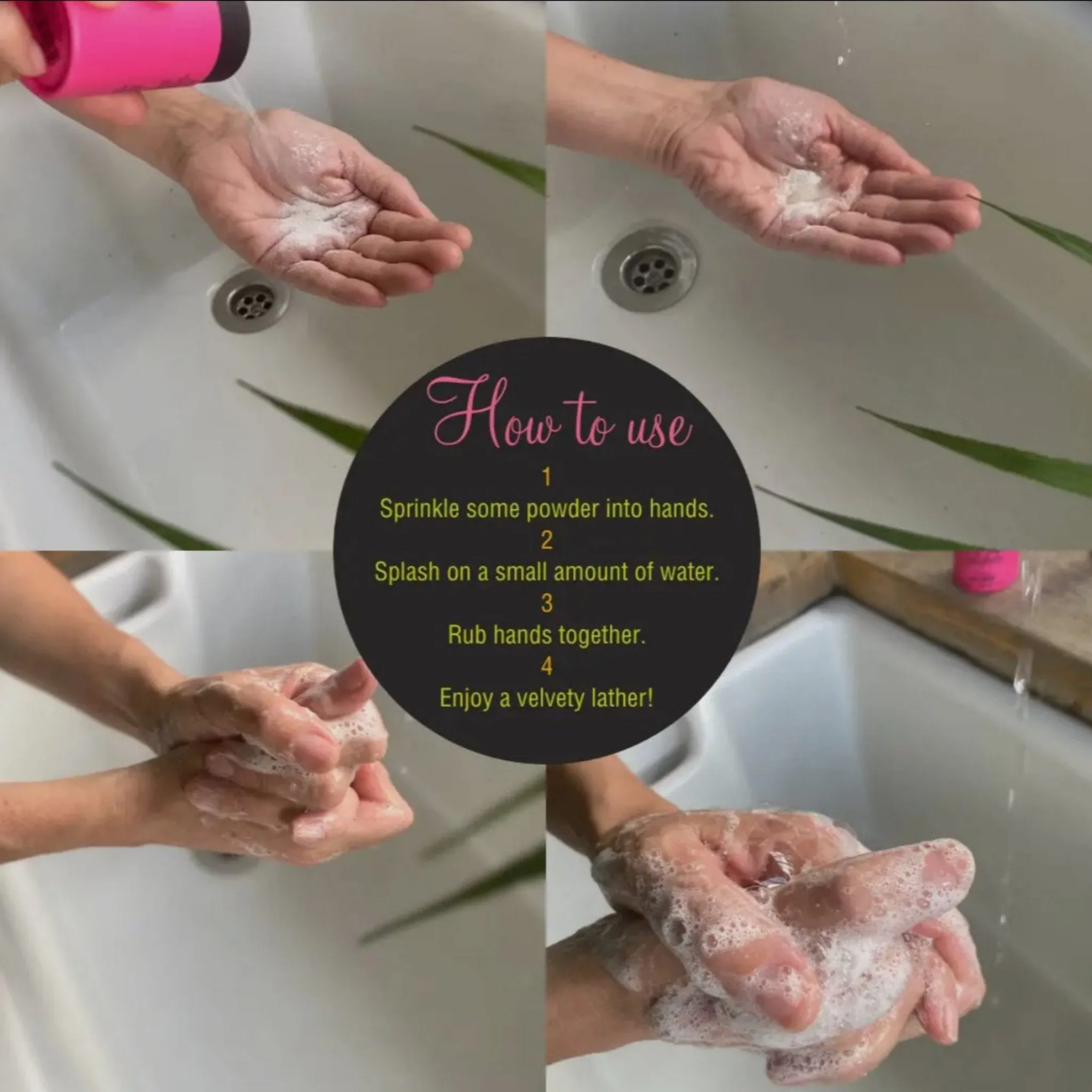 Coconut Milk SOAP POWDER For Hands
