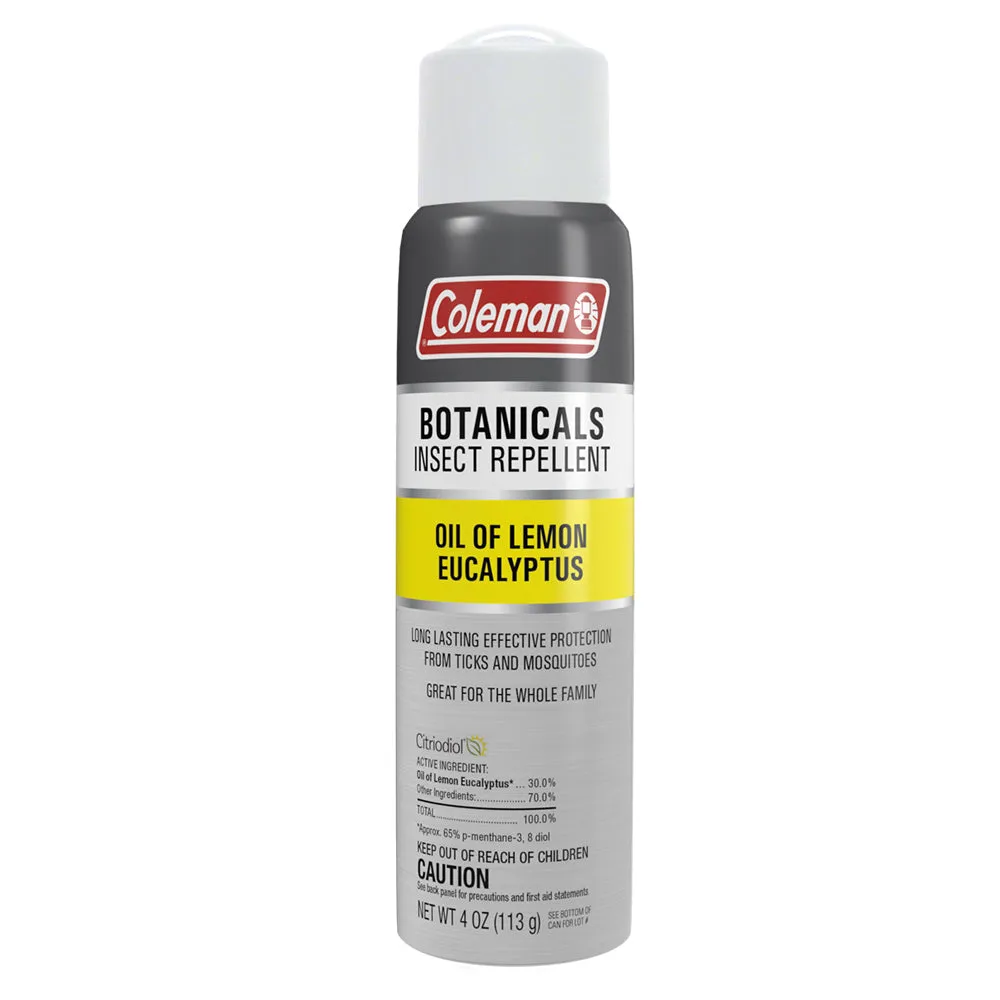 Coleman Botanicals Lemon Eucalyptus Insect Repellent - 4 oz. Continuous Spray