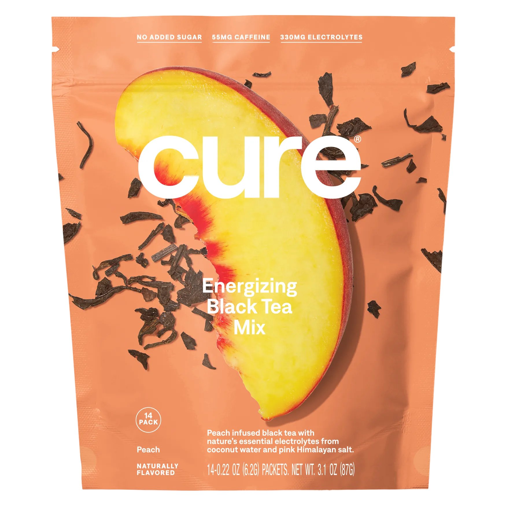Cure Hydration - Energizing Mix - Peach Tea 14ct