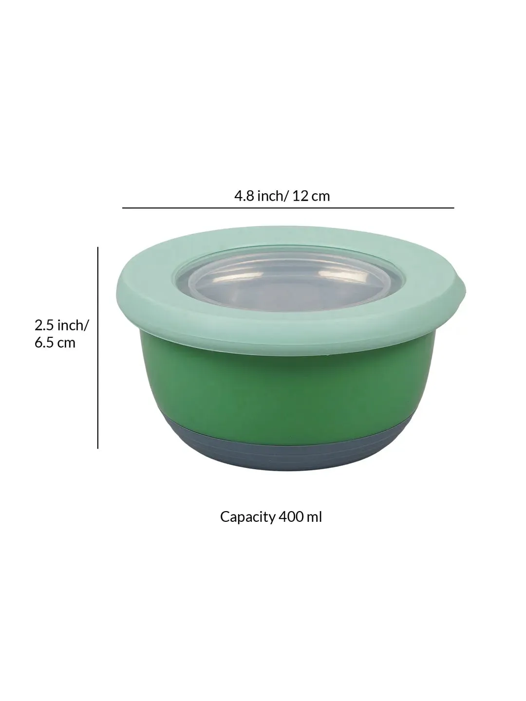 Diego Steel Lunch Bowl With Airtight Lid