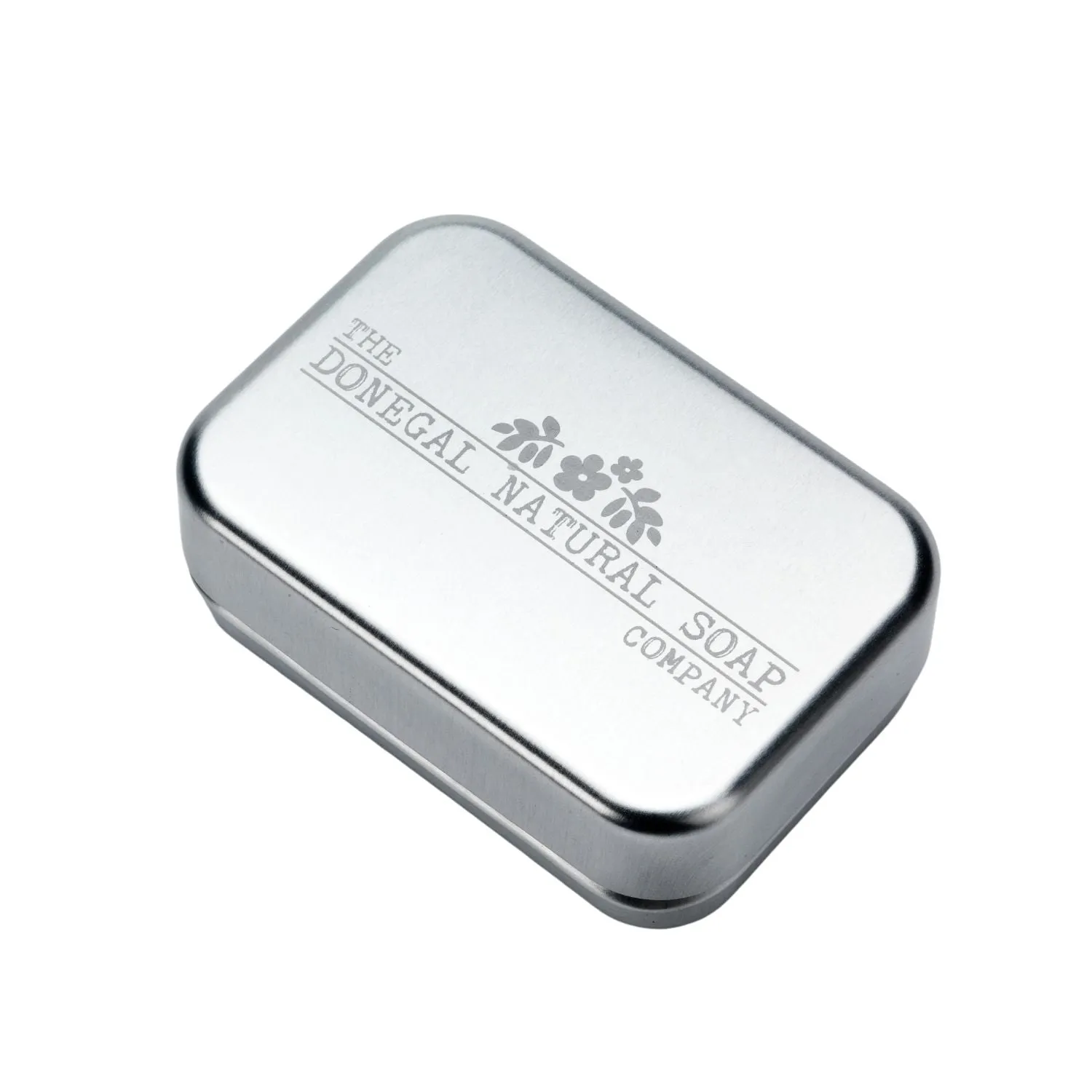 Donegal Natural Soap 3-Piece Tin with Shampoo Bar (40g) & Magnetic Holder