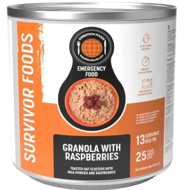 Expedition Foods Granola with Raspberries (SURVIVOR FOODS RANGE)