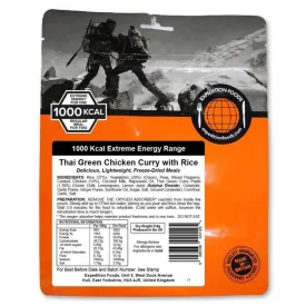 Expedition Foods Thai Green Chicken Curry with Rice (1000Kcal)
