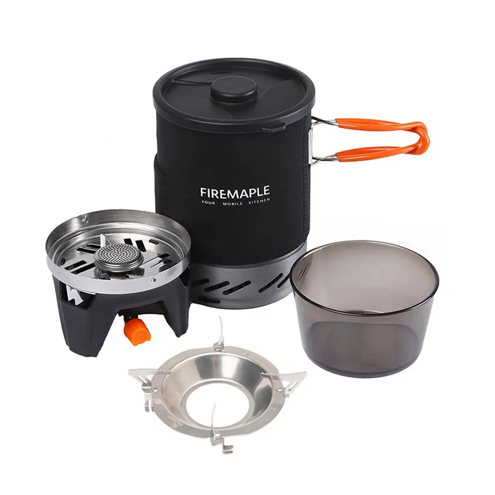 Fire Maple Star X1 Camping Stove with Stove Heat Exchanger Pot Bowl Portable Gas Burners FMS-X1