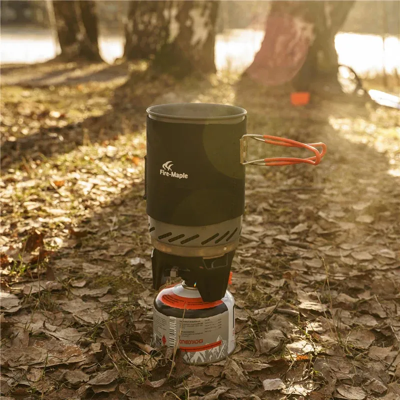 Fire Maple Star X1 Camping Stove with Stove Heat Exchanger Pot Bowl Portable Gas Burners FMS-X1