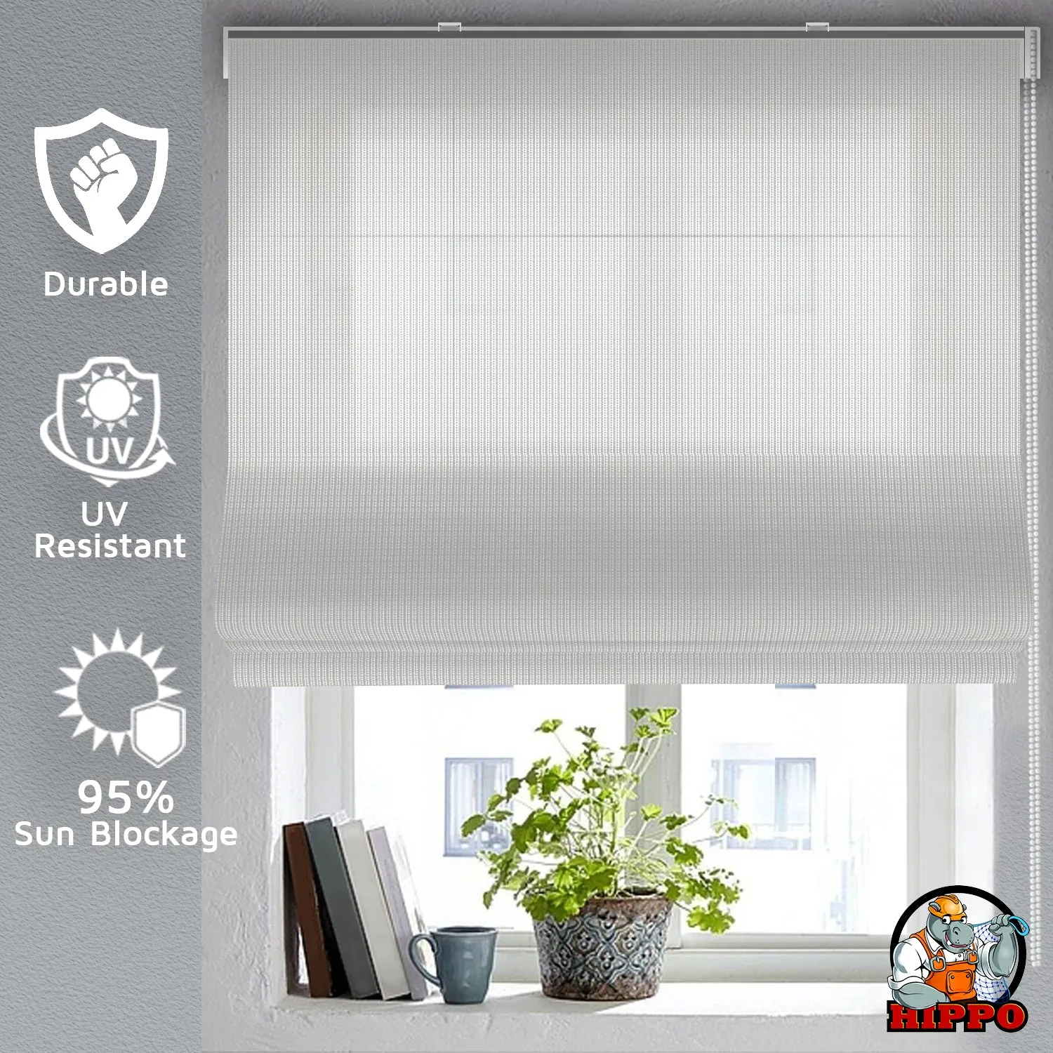 HIPPO Outdoor Roman Blind