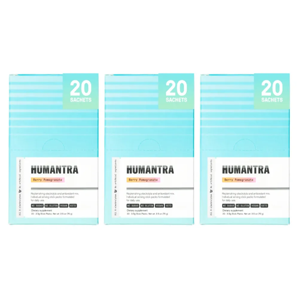 Humantra Berry Pomegranate 3 Pack Set