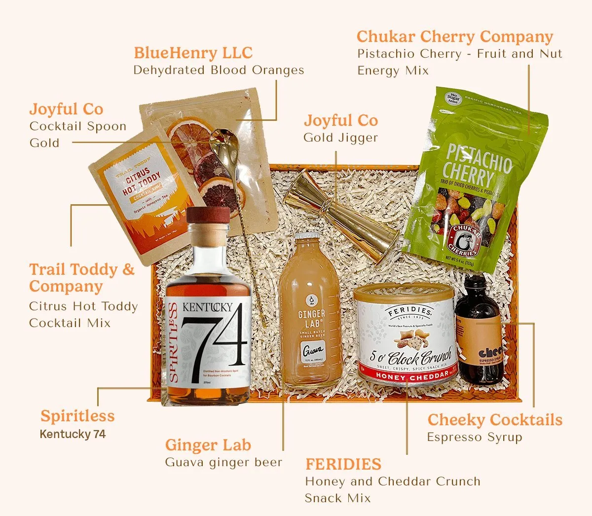 Joyful Co THIRSTY Gift Box - 100 Boxes