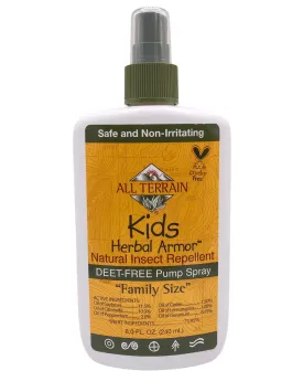 Kids Herbal Armor® DEET-Free, Natural* Insect Repellent, Pump Spray 8oz. - Value-Size