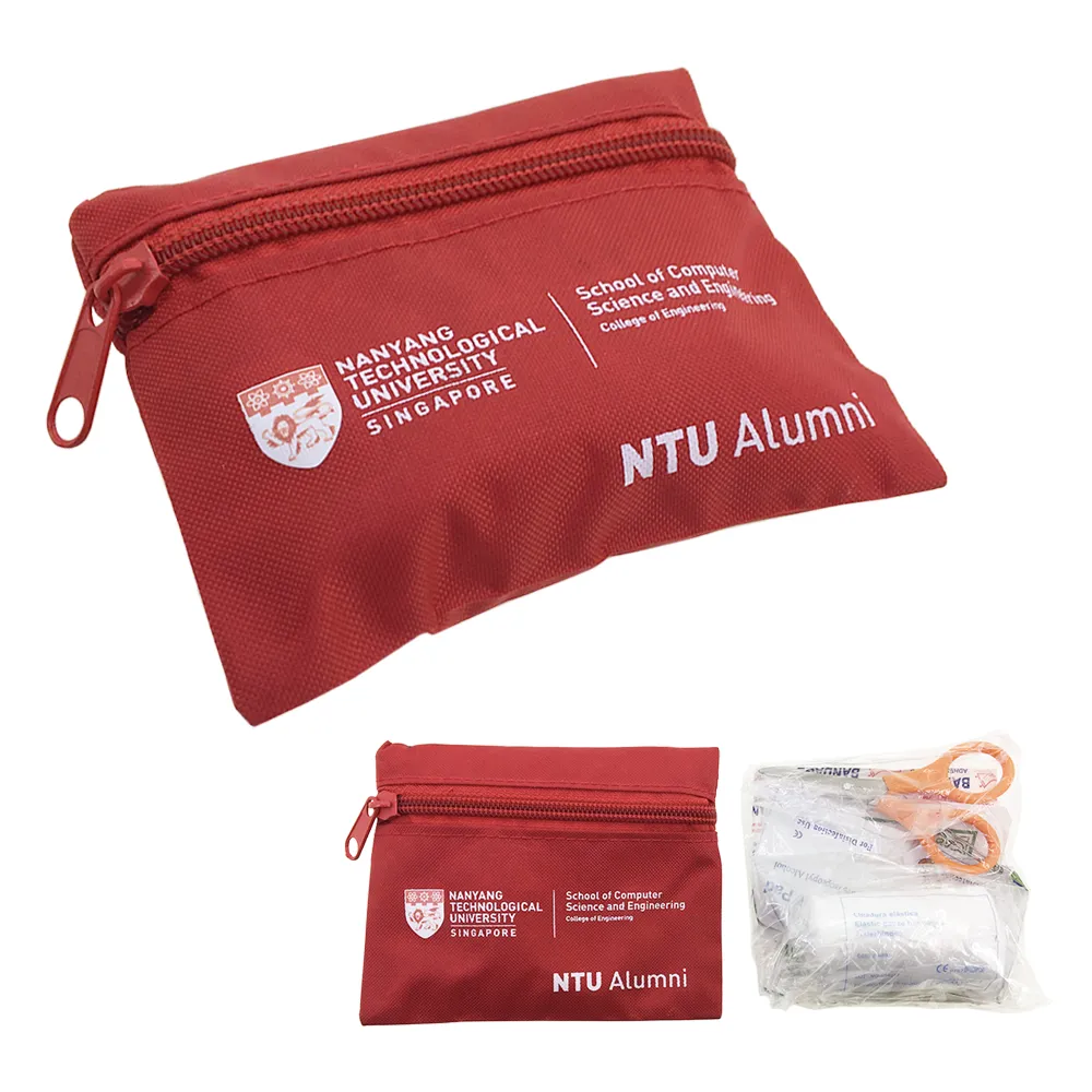 Mini First Aid Kit Zipper Pouch