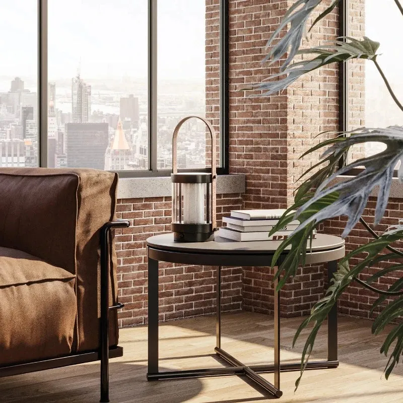 Minimalist Leather Portable Lamp