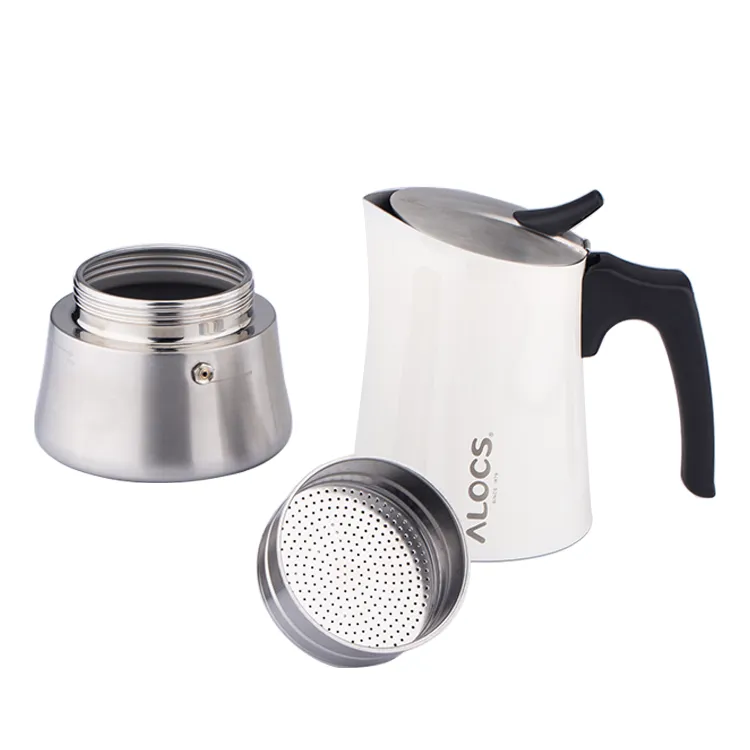 Moka Pot Stove Top Espresso Coffee Maker - 200ml