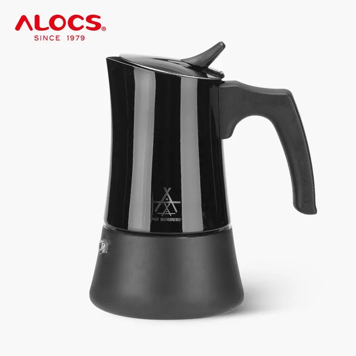 Moka Pot Stove Top Espresso Coffee Maker - 200ml
