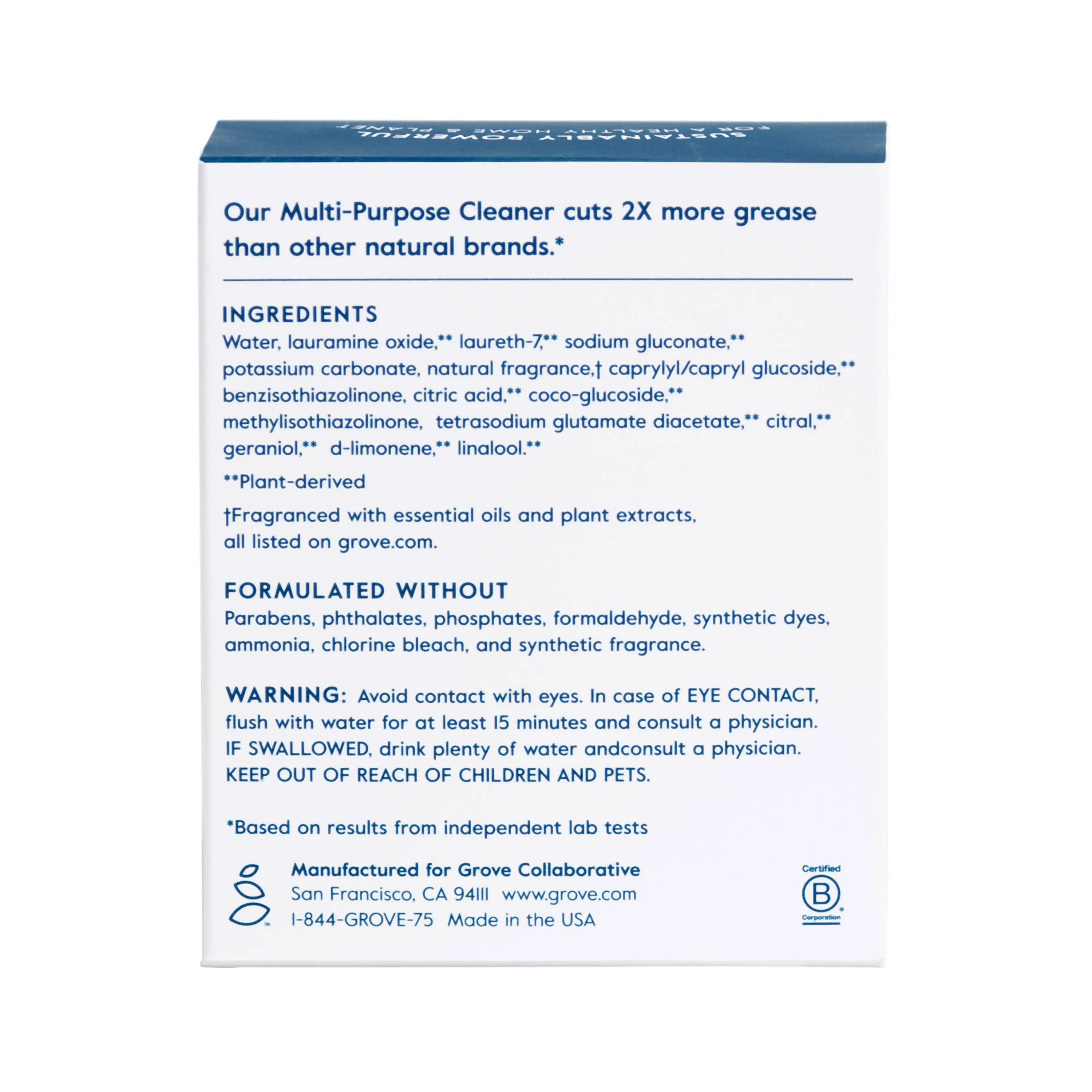 Multi-Purpose Cleaner Concentrate