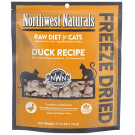 Northwest Naturals Freeze-Dried Duck Nibbles Cat Food 11 oz