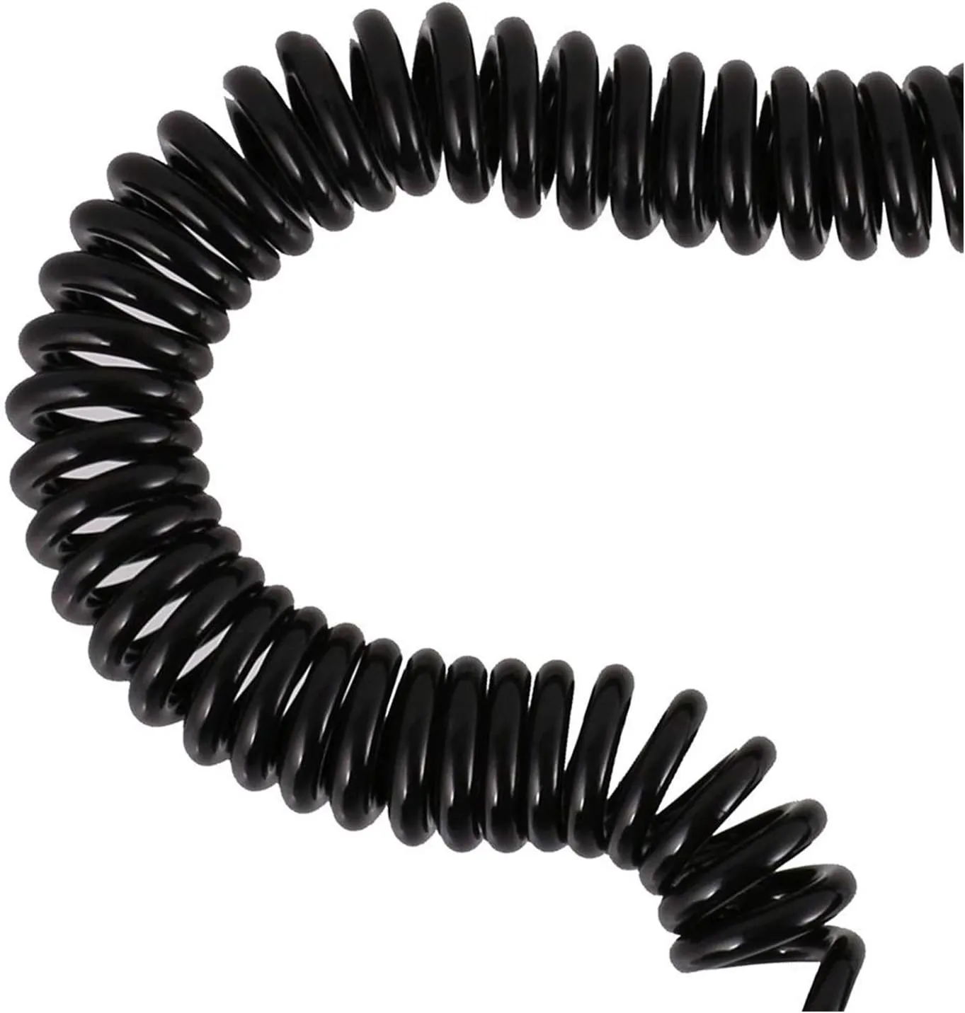 Outdoor Coiled Surfboard Leash 6/8/10/12 Feet SUP Leg Rope for Surfboards TPU Paddle Board Leash(Size 12ft)
