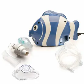 Portable Nebulizer Machine for Kids – Blue Fish Breathing Treatment Machine