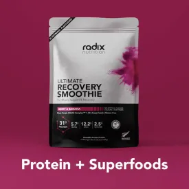 Radix Nutrition Ultimate Recovery Whey Protein Smoothie Powder - 1kg