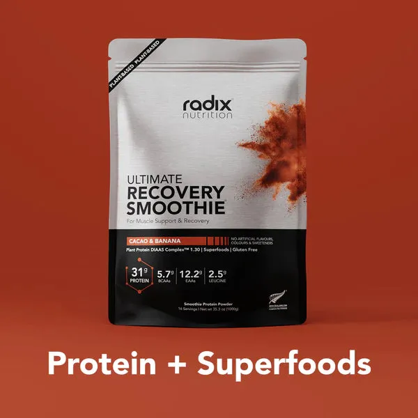 Radix Nutrition Ultimate Recovery Whey Protein Smoothie Powder - 1kg
