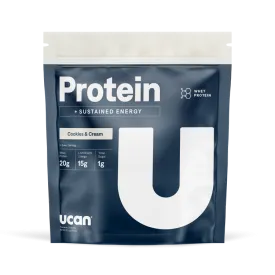 UCAN Cookies & Cream Energy   Whey Protein Powder