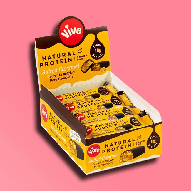 Vive - Natural Protein Bars - Salted Caramel