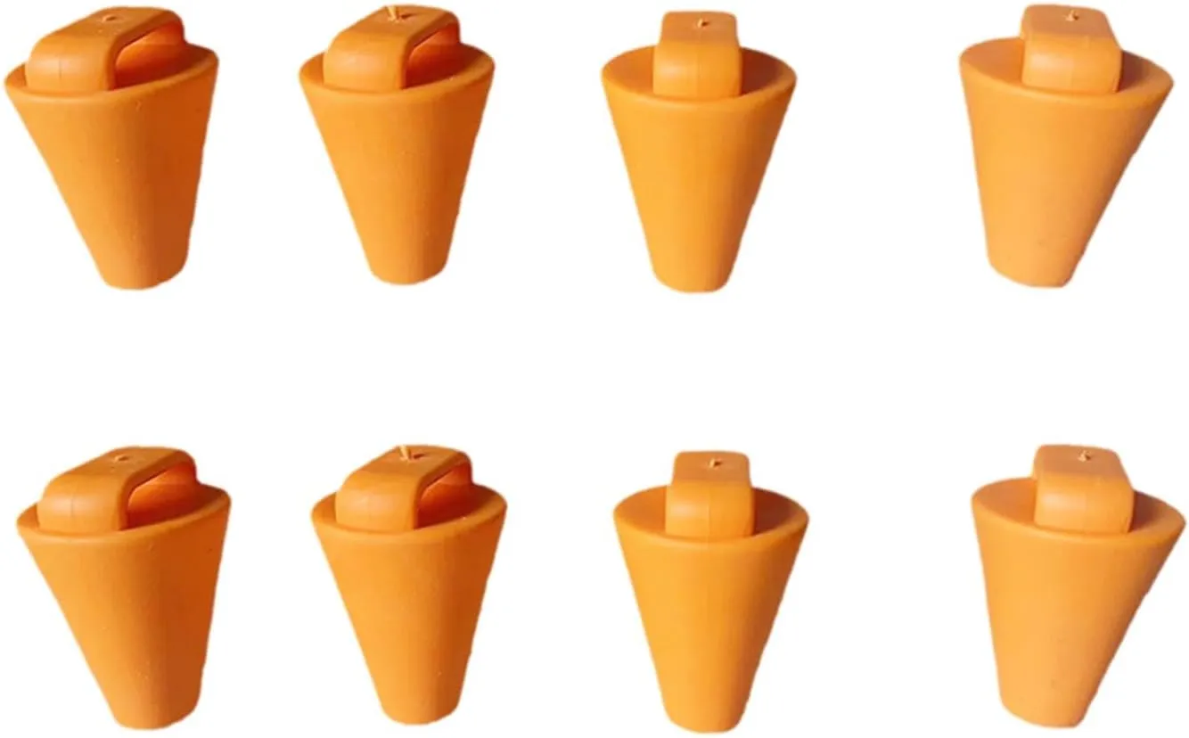 Yiju 8X Kayak Scupper Plug Kit Drain Holes Stopper Bung Hole Seal Boat Drain Plugs Kayak Plugs for Dinghy Marine Boat Raft