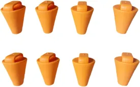 Yiju 8X Kayak Scupper Plug Kit Drain Holes Stopper Bung Hole Seal Boat Drain Plugs Kayak Plugs for Dinghy Marine Boat Raft
